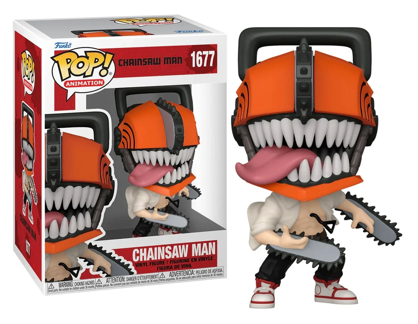 Chainsaw Man POP! Animation Vinyl Figures Chainsaw Man 9 cm